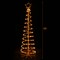 16 Modes Spiral Lighted Christmas Tree Outdoor Yard Decorations